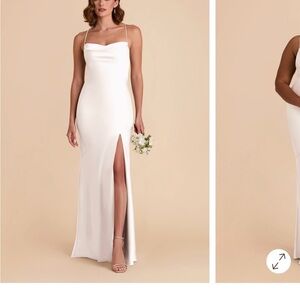 Birdy Grey Strapless Cream Gown